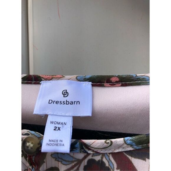 Dress Barn 2XL (XXL) Lined Blouse Great Colors for Fall - Picture 4 of 5